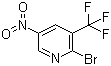 2-bromo-5-nitro-3-(trifluoromethyl)pyridine cas no. 956104-42-0 97%